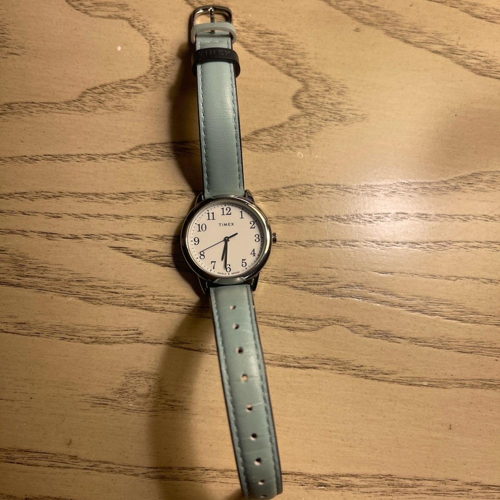 Timex ladies watch Tiffany blue band